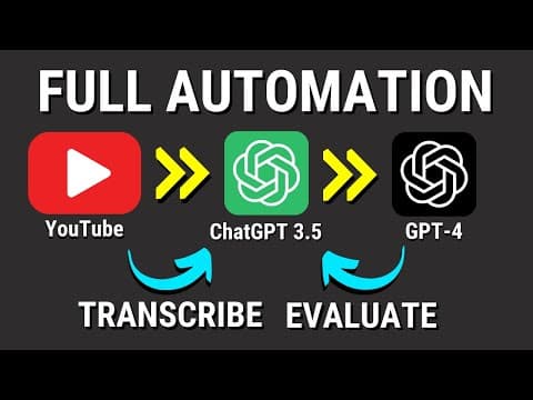 Save Hours of Your Time TODAY with This AI Automation Workflow! (ChatGPT) thumbnail