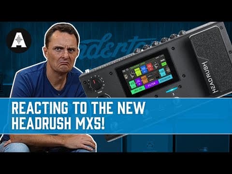 Reacting to the NEW HeadRush MX5! - The Ultimate All-In-One Pedalboard?! thumbnail