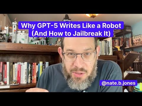 Why GPT-5 Writes Like a Robot (And How to Jailbreak It) thumbnail