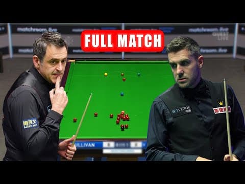 Ronnie O'Sullivan vs Mark Selby Scottish Open Snooker Highlights Part 2 thumbnail