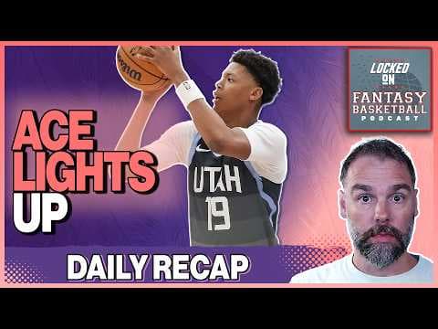 Ace Bailey Breakout? Is He An Add | Fantasy Basketball Tuesday Recap thumbnail