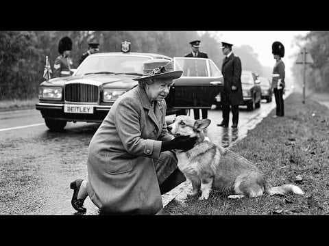 Queen Elizabeth STOPPED Her Convoy for a Dying Corgi - What Happened Next Was Hidden for 30 Years thumbnail