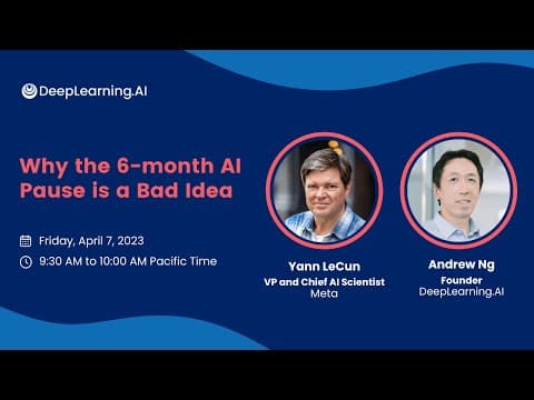 Why Is the 6-Month AI Pause Proposal a Bad Idea? thumbnail
