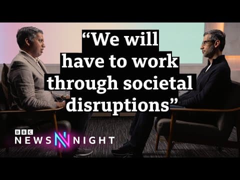 Full interview: Google CEO Sundar Pichai on the ‘AI boom’ and the future of AI thumbnail