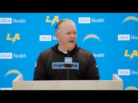 Greg Roman On Prep For Broncos Defense | LA Chargers thumbnail