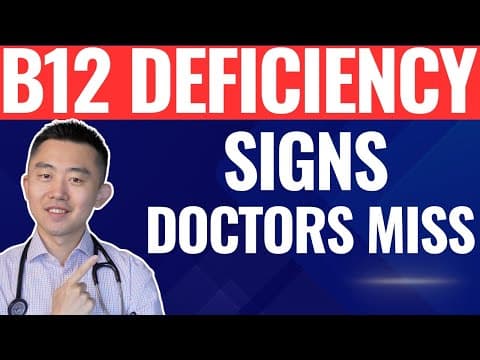Warning Signs of Vitamin B12 Deficiency You Should Never Ignore thumbnail