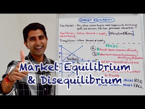 Y1 5) Market Equilibrium & Disequilibrium thumbnail