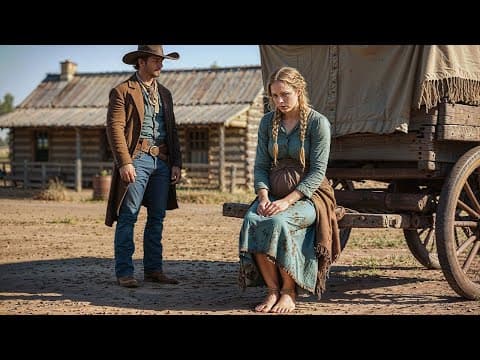 "You're Coming With Me." A Grieving Cowboy Found a Pregnant Stranger on His Wagon Step, Took Her In thumbnail
