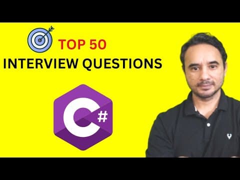 Top 50 OOPS C# Interview Questions - .NET thumbnail
