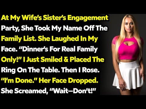 I Thought Excluding My Husband Was a Joke… Until He Walked Away for Real.” Epic Revenge. thumbnail