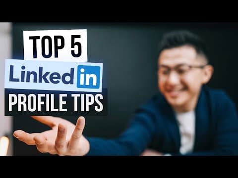 What Are the Top Tips to Optimize Your LinkedIn Profile? thumbnail