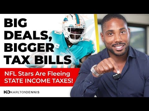How STATE TAXES Are Deciding Where Top NFL Talent Signs thumbnail