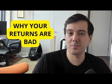 Martin Shkreli Explains Why People Have Bad Stock Returns thumbnail