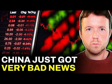 Now It's Official: China Is In Free Fall | Taiwan Escalation | Belt and Road Initiative thumbnail