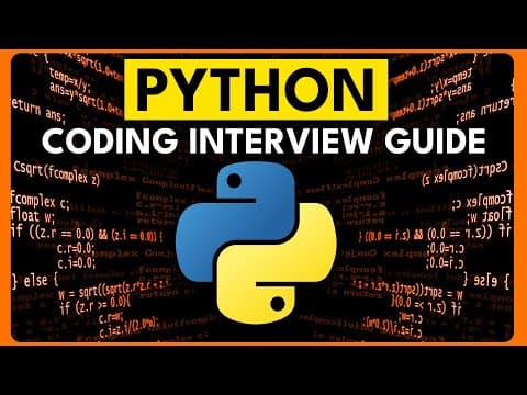 How to Prepare for a Python Interview: A Complete Guide thumbnail