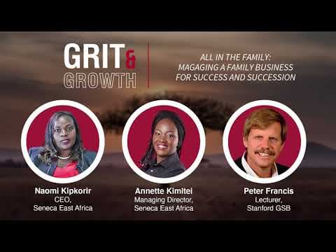 Grit & Growth | All in the Family; Managing a Family Business for Success and Succession thumbnail