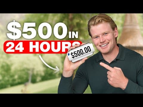How To Make Your First $500 Online thumbnail