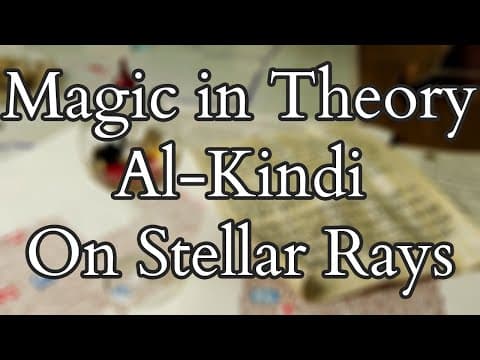 Magic in Theory - The Stellar Ray Theory of Al-Kindi thumbnail