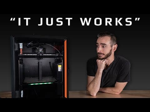 Trouble in Prusa-dise - Core One Honest Review thumbnail