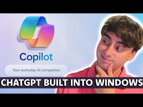 Windows 11 Copilot AI is Here - First Look thumbnail