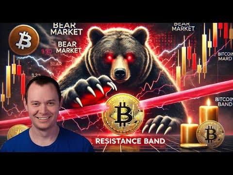 Bitcoin: Bear Market Resistance Band thumbnail