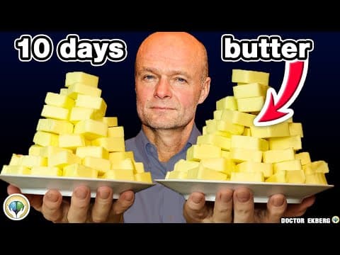I Ate 100 TBSP Of BUTTER In 10 Days: Here Is What Happened To My BLOOD thumbnail