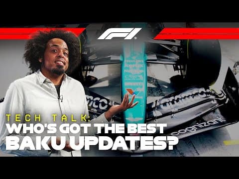 Who's Bringing The Most Impactful Updates To Baku? | F1 TV Tech Talk thumbnail