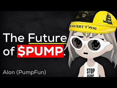 Alon: Raising $1B, $PUMP Token, Airdrop, and More | TG Podcast thumbnail