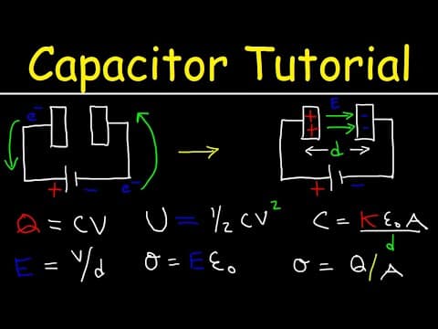 Capacitors - Basic Introduction - Physics thumbnail