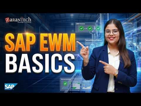 Introduction to SAP EWM (Extended Warehouse Management) | ZaranTech thumbnail