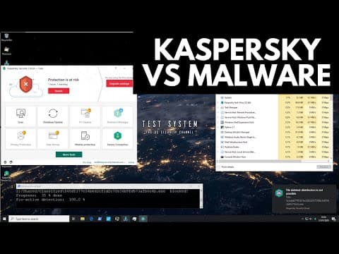 Kaspersky Security Cloud Review | Test vs Malware thumbnail