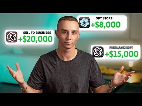 How Can You Make Money with OpenAI GPTs in 2024? thumbnail
