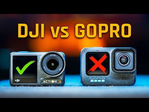 GOPRO 12 vs DJI ACTION 4 | Which Is The Best Action Camera? thumbnail