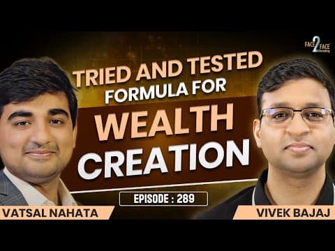 28yr old Fund Manager की Strategy - Success का नया Formula | #Face2Face with Vatsal Nahata thumbnail