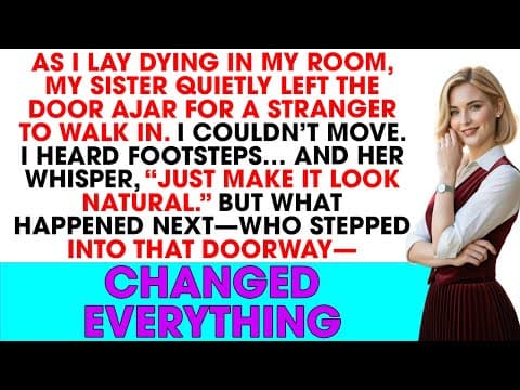 My sister left the door ajar for a stranger to enter my room while I lay dying—what happened next... thumbnail