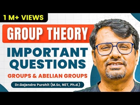 Group Theory | Examples Of Group & Abelian Group | Discrete Mathematics thumbnail