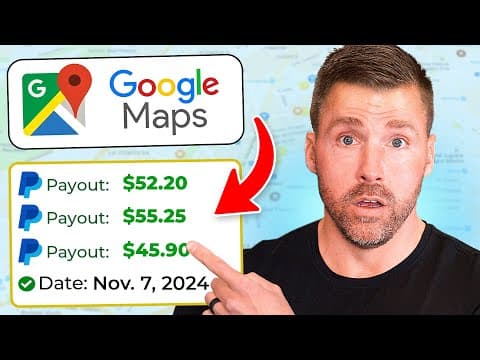 How to Earn $100-$300 Daily with Google Maps thumbnail