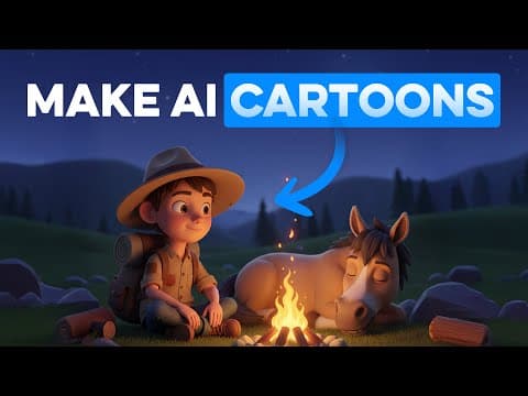 How to Make Cartoon Videos with AI (Full Tutorial) thumbnail