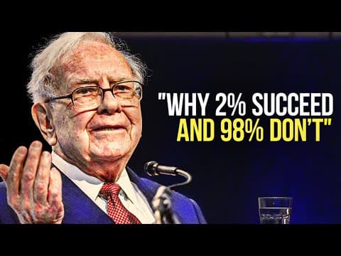 Warren Buffett Leaves the Audience SPEECHLESS | One of the Best Motivational Speeches Ever thumbnail