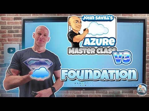 Azure Master Class v3 - Part 1 - Cloud and Microsoft Azure 101 thumbnail