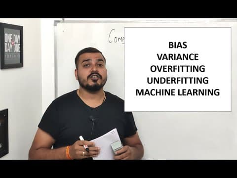 Machine Learning-Bias And Variance In Depth Intuition| Overfitting Underfitting thumbnail