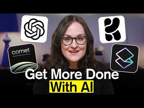 2025 AI Productivity Stack: Top 10 AI Tools I Use Weekly to Get More Done thumbnail