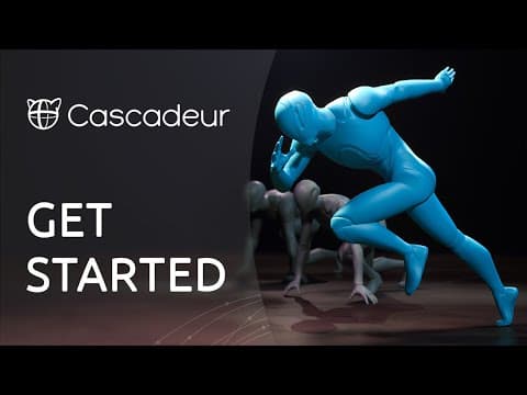 Get Started in Cascadeur | Your First Animation Tutorial thumbnail