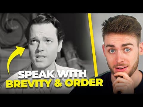 Orson Welles's BRILLIANT Way of Speaking thumbnail