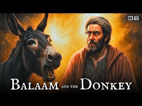 The Curious Story of Balaam: The Prophet Who Didn't See What the Donkey Saw thumbnail