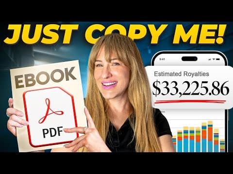 How I Made $33,000 Selling Simple eBooks (Step by Step Tutorial) thumbnail
