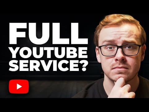 Why I’m starting a YouTube agency… thumbnail