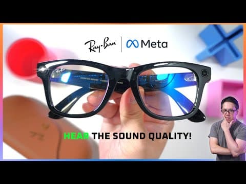Ray-Ban Meta has ONE Problem... 🤔 Review (With Sound Samples) thumbnail