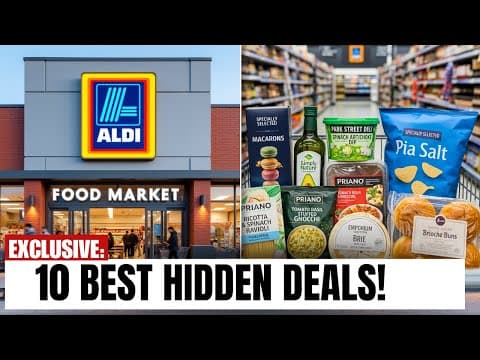 Top 10 Aldi Items That Are ACTUALLY Worth Your Money! thumbnail