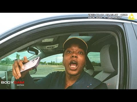 Police Teach Entitled Driver She Doesn't Make the Rules thumbnail